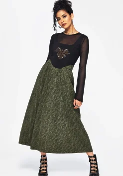 Francesca Printed Midaxi Skirt