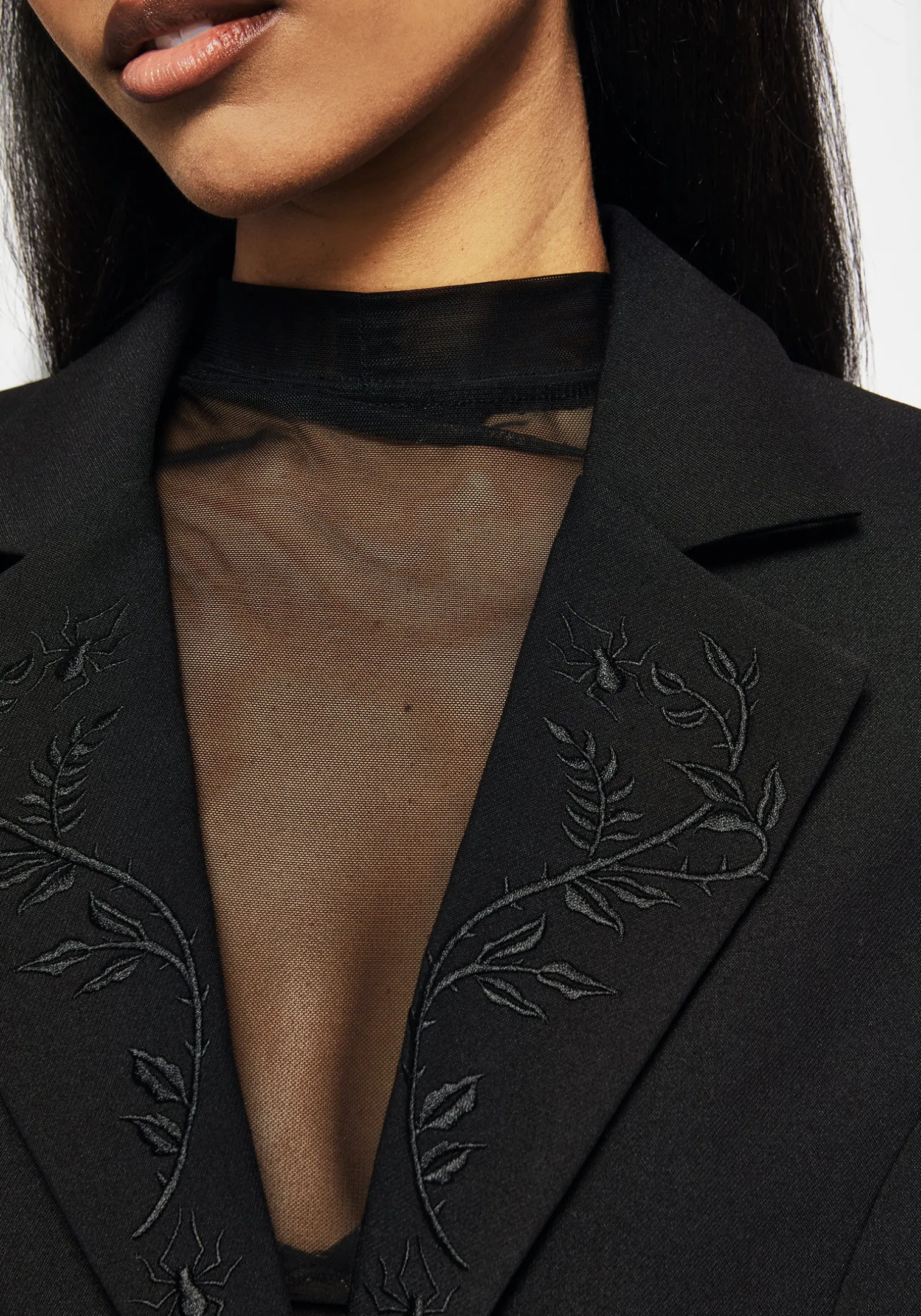 Funnelweb Embroidered Relaxed Blazer