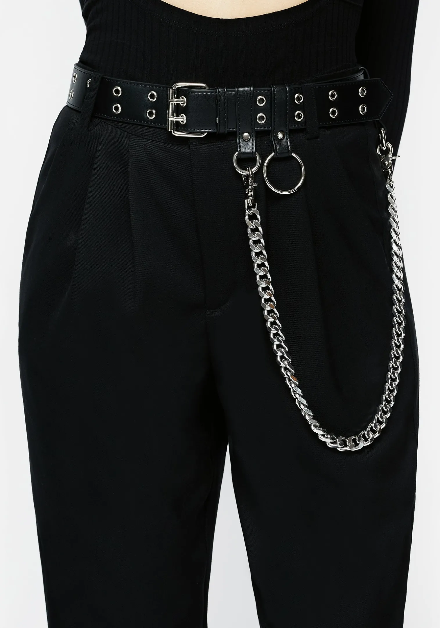 Fury Double Eyelet Chain Belt