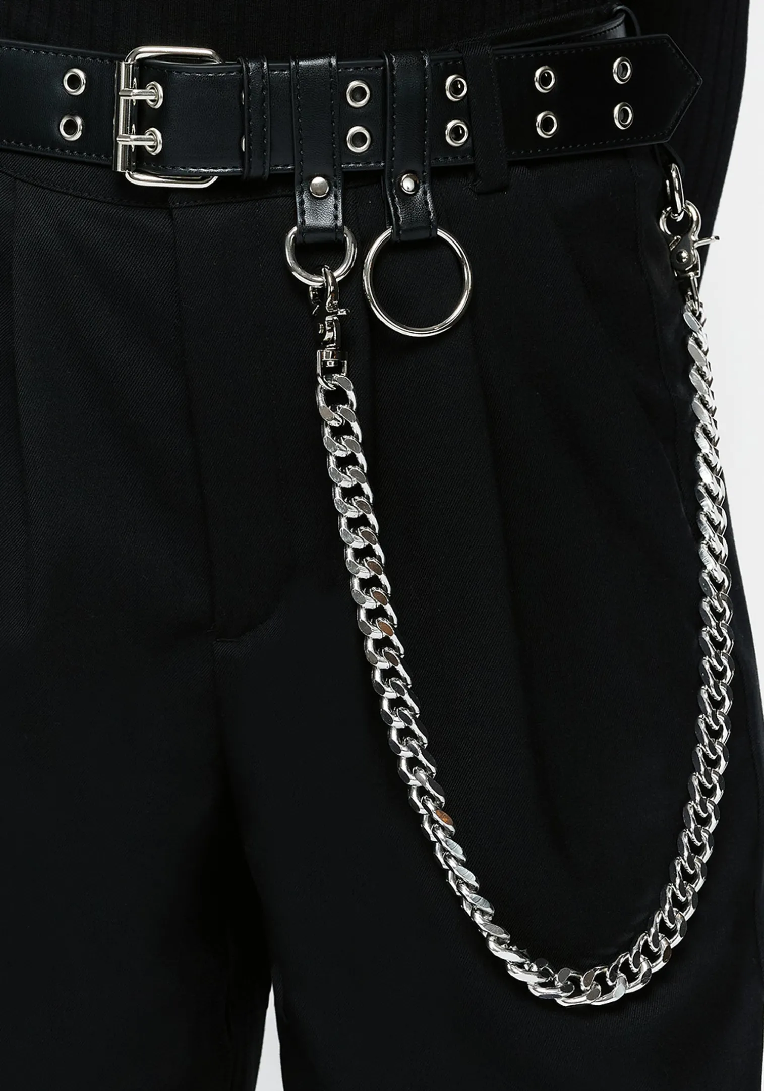 Fury Double Eyelet Chain Belt