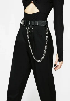 Fury Double Eyelet Chain Belt