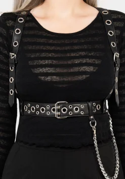 Fury Eyelet Chain Harness