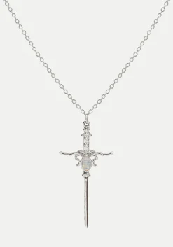 Galatine Opal Sword Necklace