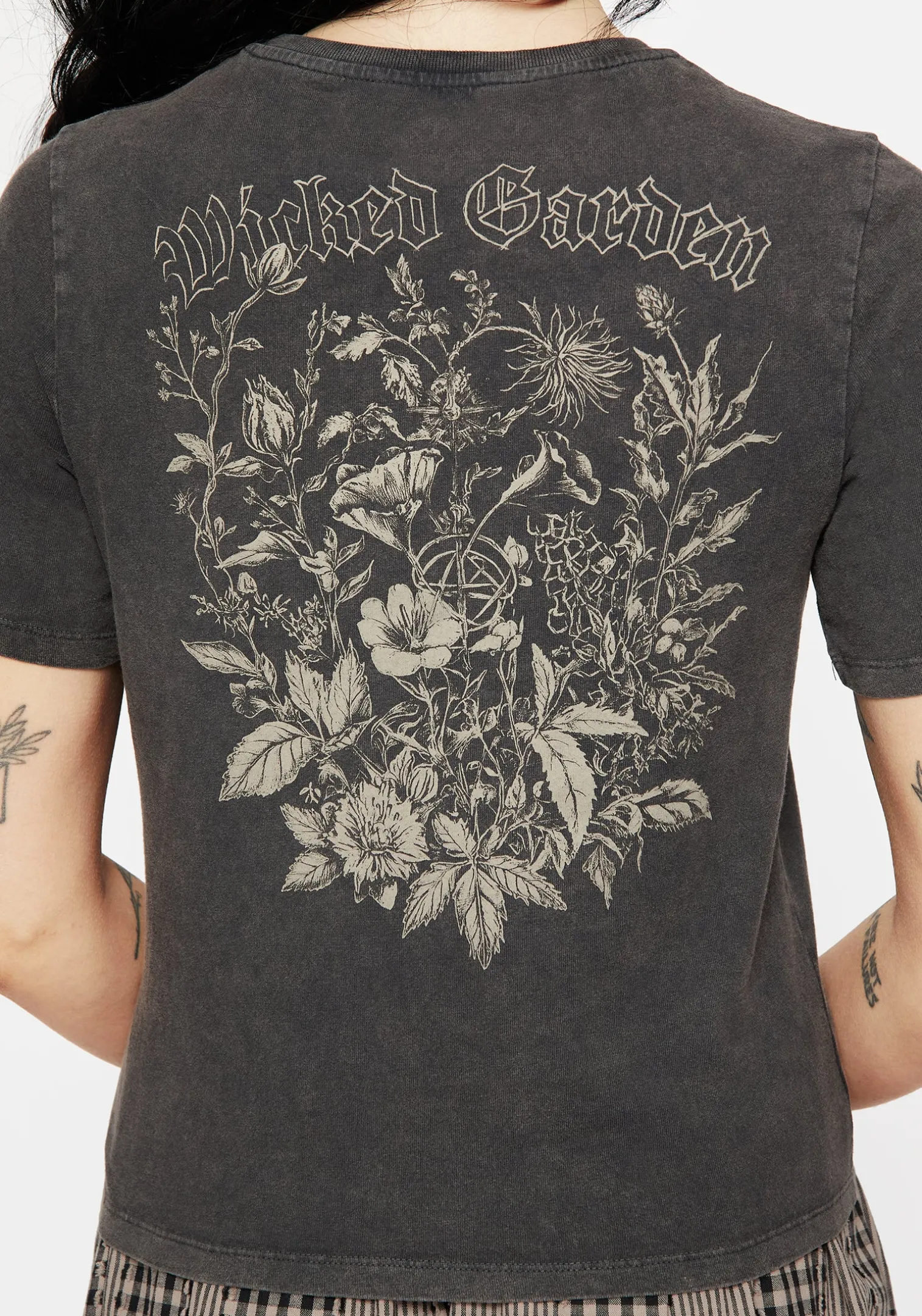 Galerina Graphic Print Cotton T-Shirt