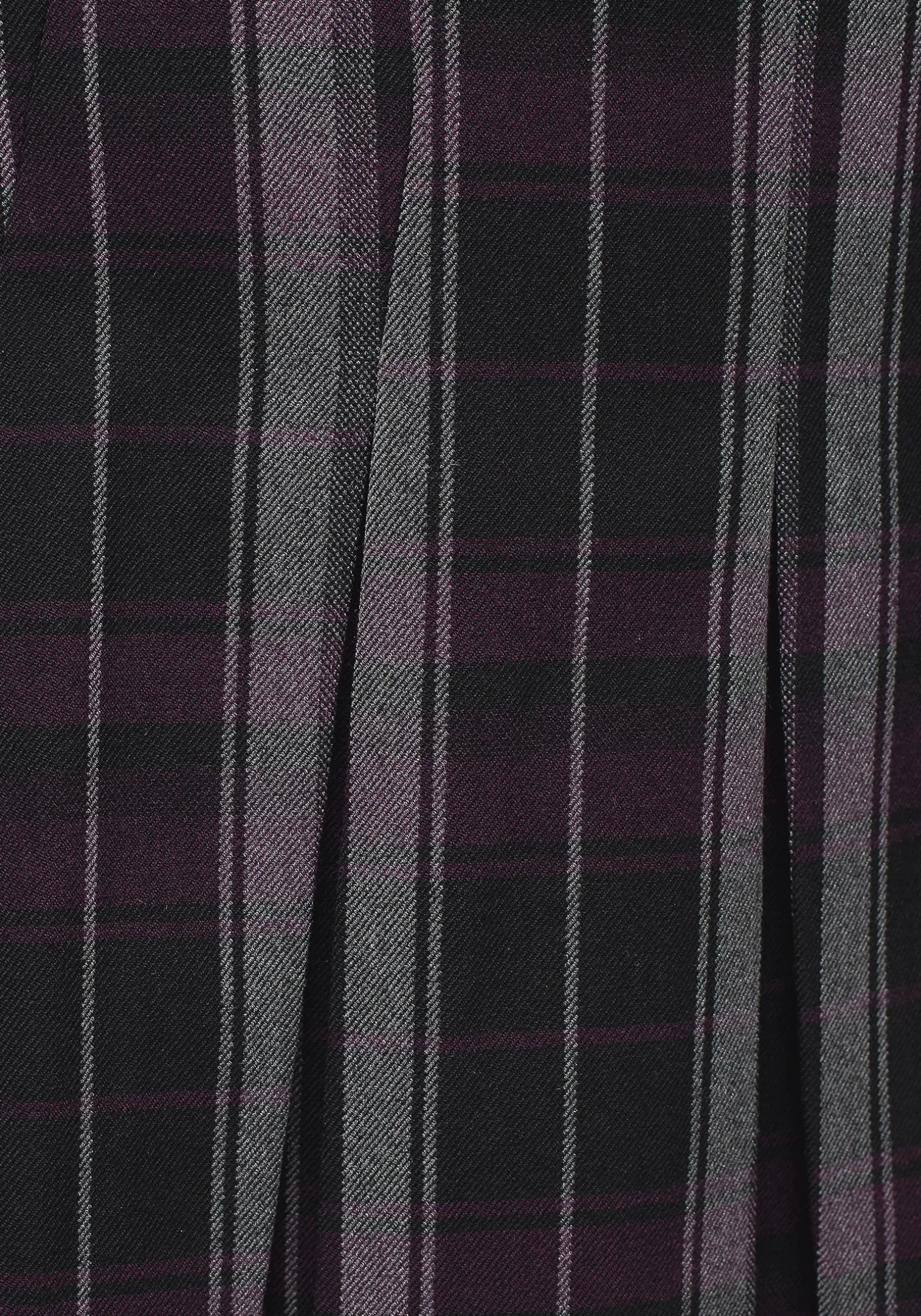 Gambit Check Pleated Mini Skirt
