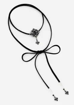 Gargoyle Gothic Cord Choker Necklace