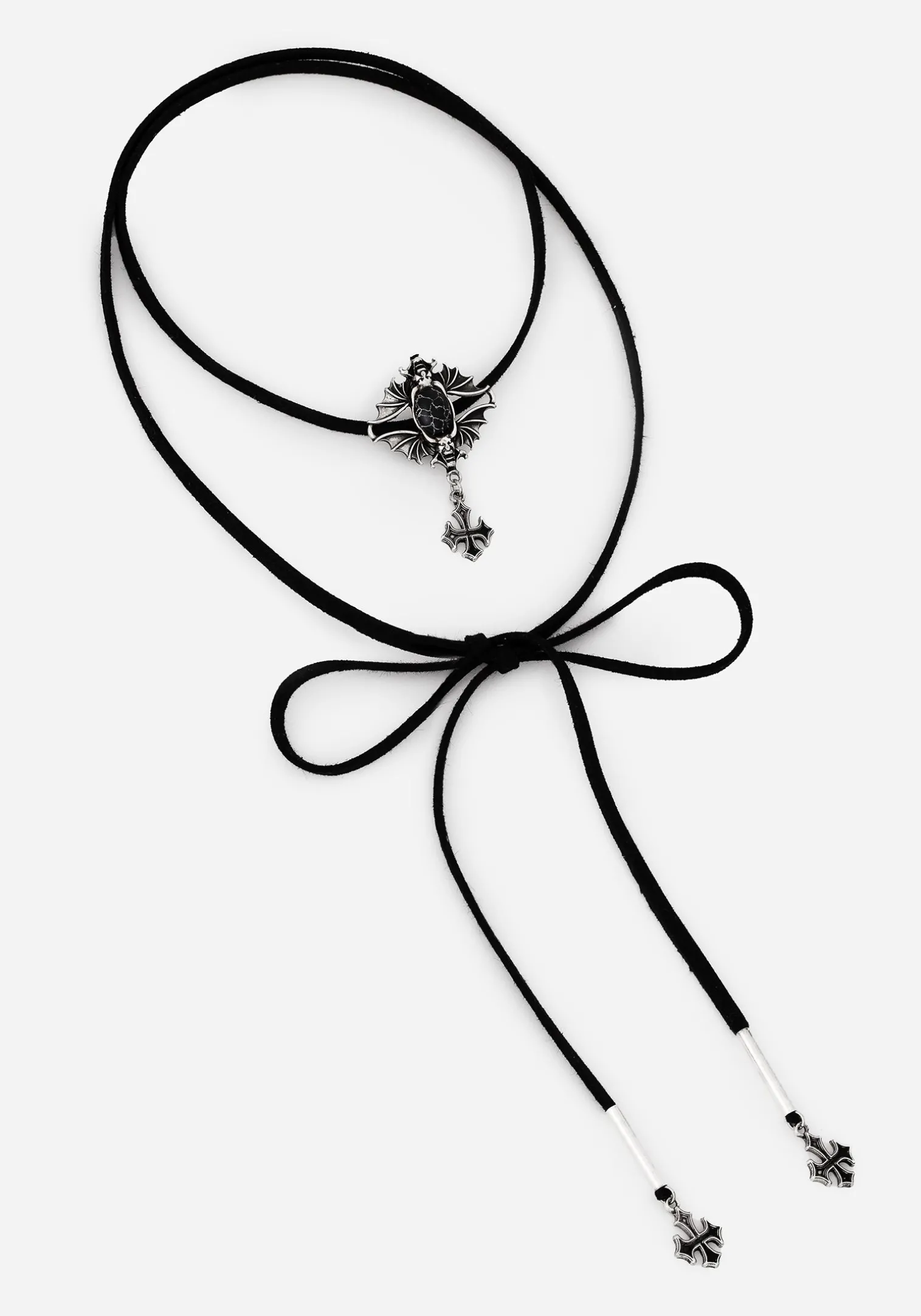 Gargoyle Gothic Cord Choker Necklace