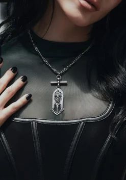 Gargoyle Gothic Pendant Necklace