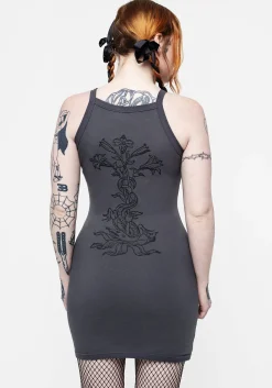 Gazania Bodycon Mini Dress