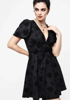 Giselle Floral Puff Sleeve Mini Dress