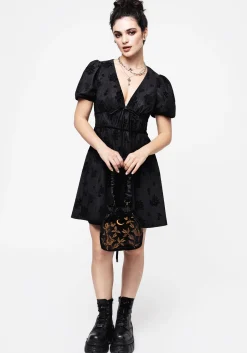 Giselle Floral Puff Sleeve Mini Dress