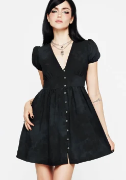 Gladys Button Up Mini Dress