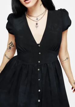 Gladys Button Up Mini Dress