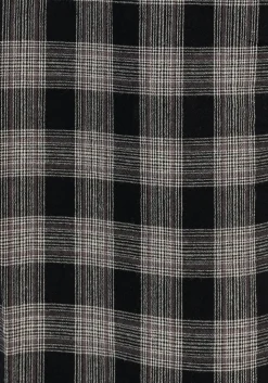 Glenda Wide Leg Check Trousers