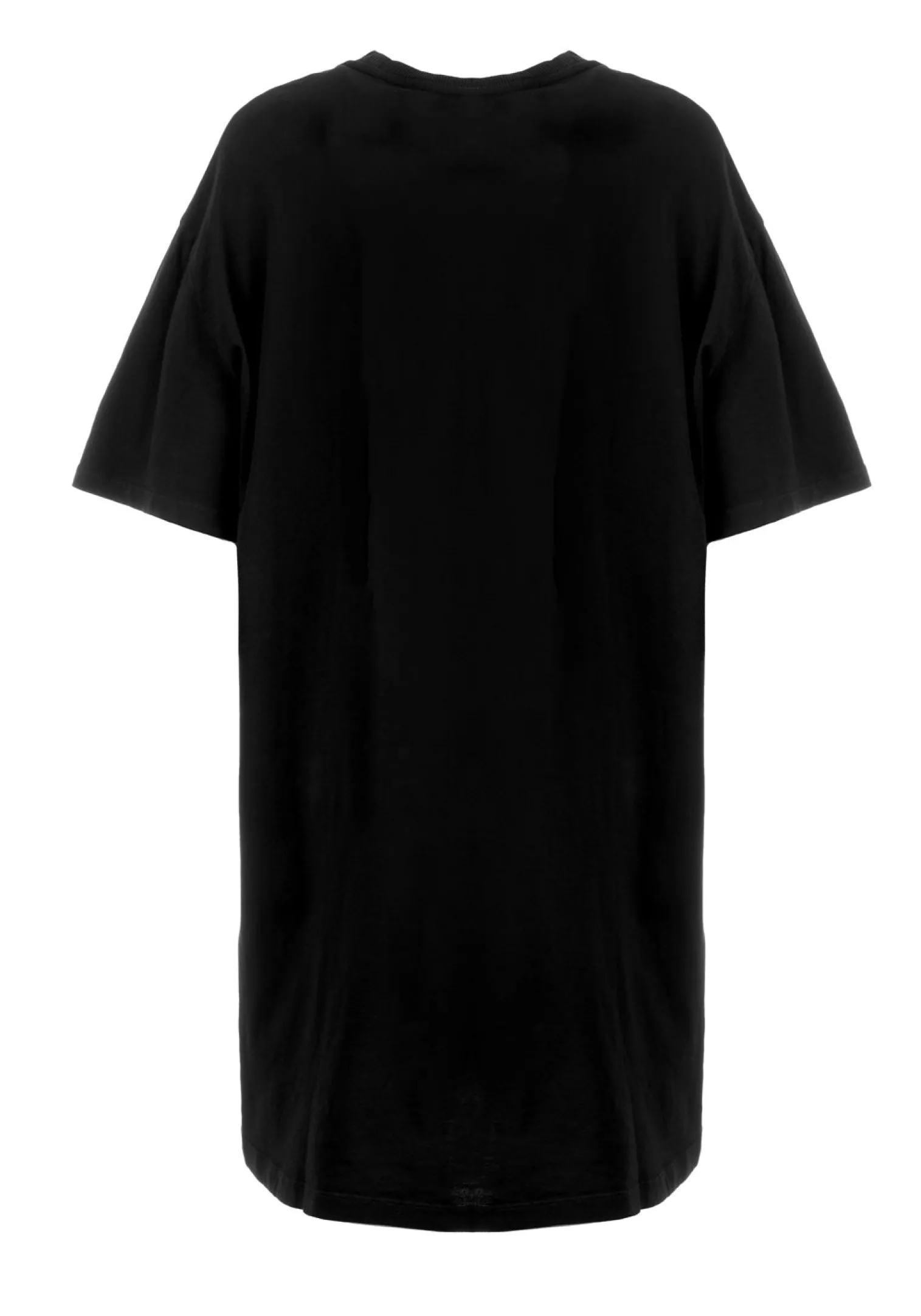 Goblins Black Garment Washed Oversized Tee Dress