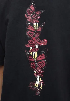 God's Flesh Graphic Print Tee Dress