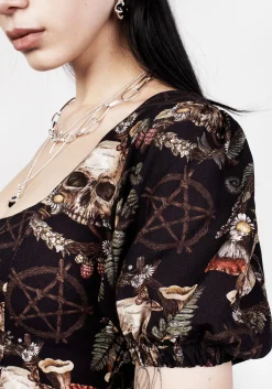 Goliath Puff Sleeve Mini Dress