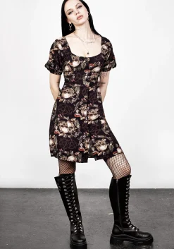 Goliath Puff Sleeve Mini Dress