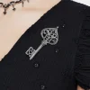 Gothic Cathedral Key Brooch