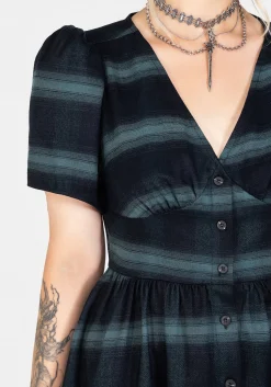 Greenlee Check Mini Dress