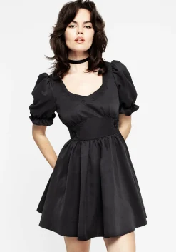 Gwendoline Embroidered Mini Dress