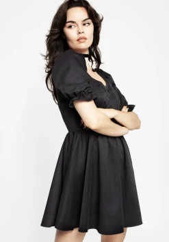 Gwendoline Embroidered Mini Dress