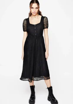 Harmonia Lace Midi Dress
