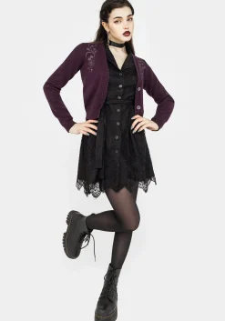 Harmonia Lace Mini Shirt Dress