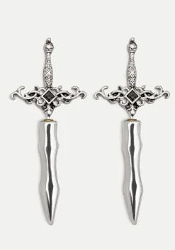 Harpe Dagger Earrings