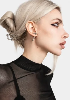 Harpe Dagger Earrings