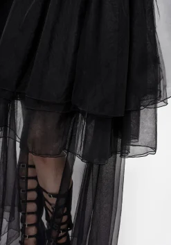 Headhunter Layered Tulle Maxi Skirt