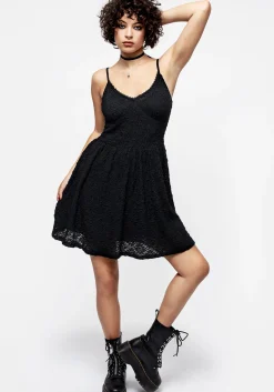 Heartsick Textured Jersey Mini Dress