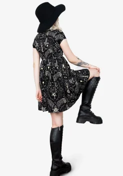 Hecate's Garden Skater Mini Dress