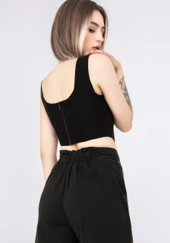 Helena Embroidered Corset Top