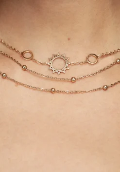 Helios Choker - Gold