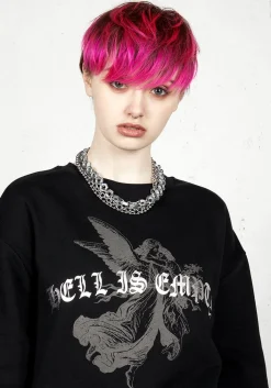 Hell Is Empty Sweater Dress