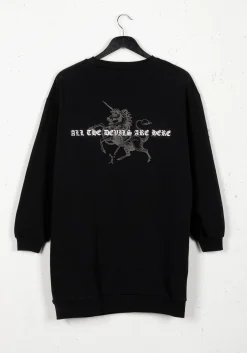 Hell Is Empty Sweater Dress