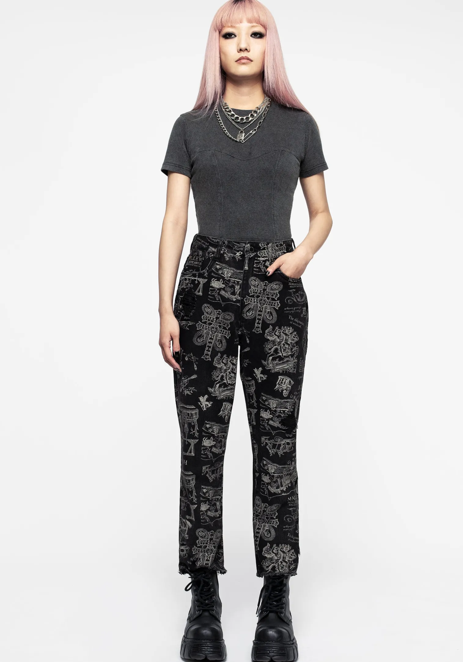 Heresy Slim Straight Jeans