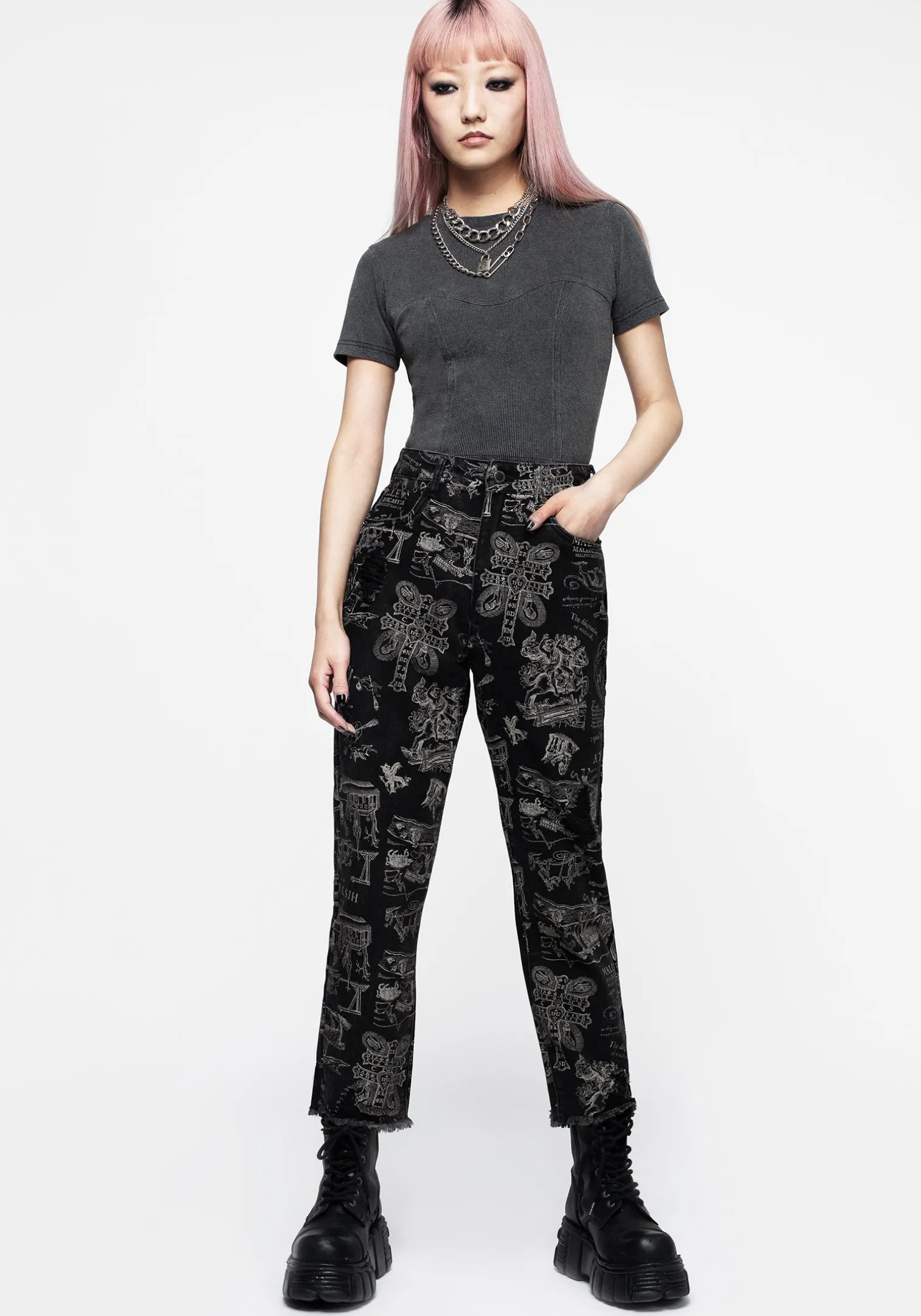 Heresy Slim Straight Jeans