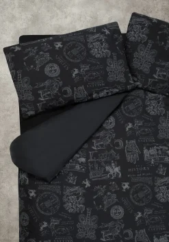 Heresy Woodcut Print Cotton Bedding Set - US Queen