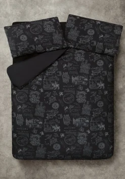 Heresy Woodcut Print Cotton Bedding Set - US Queen