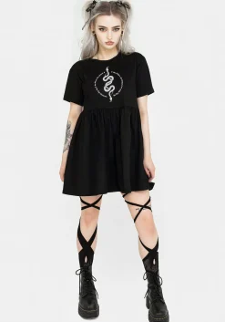 Hermetica Jersey Skater Dress