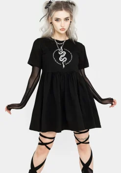 Hermetica Jersey Skater Dress