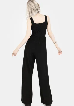 Herne Contrast Wide Leg Jumpsuit