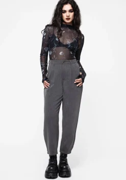 Herringbone Balloon Trousers