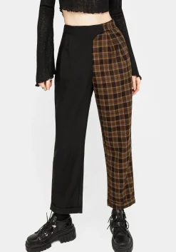 Hickory Check Tailored Trousers