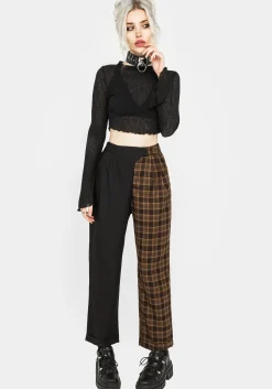 Hickory Check Tailored Trousers