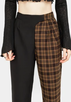 Hickory Check Tailored Trousers