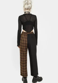 Hickory Check Tailored Trousers
