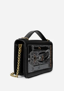 High Priestess Embroidered Crossbody Clutch Bag
